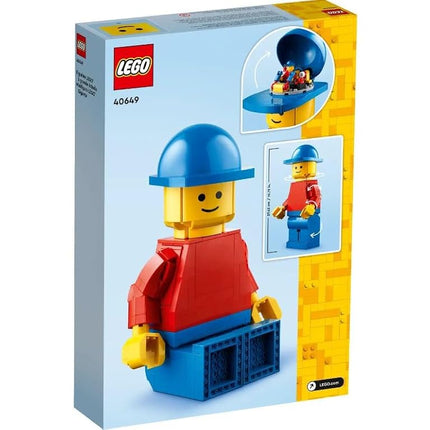 LEGO 40649 Up-Scaled Minifigure Cool Set Fans Including A Large Buildable Displayable Figure and an Accompanying Minifigure 10+ 654 Pieces