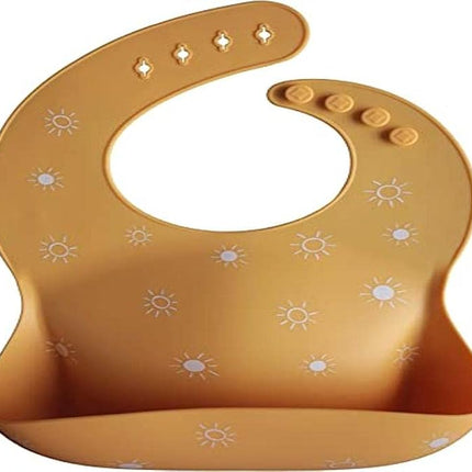 mushie Silicone Bib, Sun, 2500197