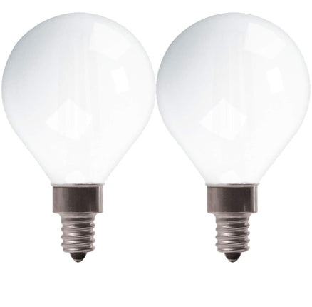 G E Lighting 25923 5.5W LED G16 Bulb (2 Pack), 26 