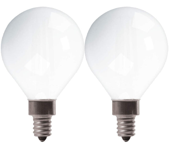 G E Lighting 25923 5.5W LED G16 Bulb (2 Pack), 26 