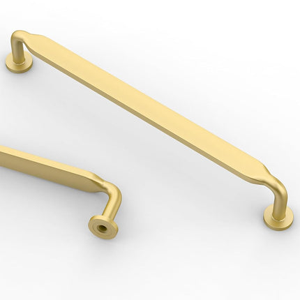 Asidrama 10 Pack 6.3 inch Brushed Gold Kitchen Cab