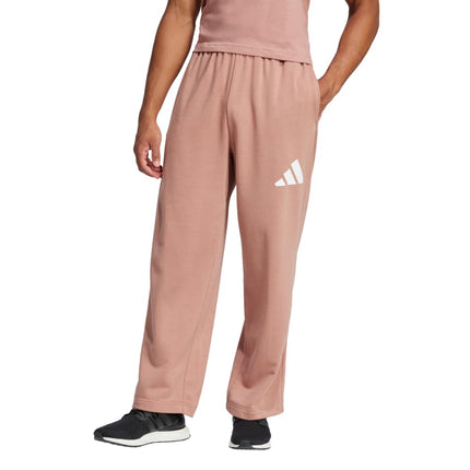 adidas Men's Essential 3-Bar Wide Leg Pants, Warm 