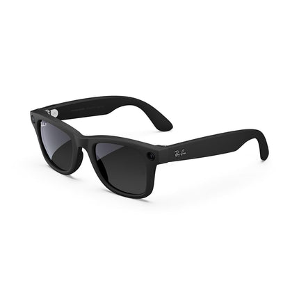 Meta Ray-Ban Smart Glasses, Wayfarer, Matte Black/