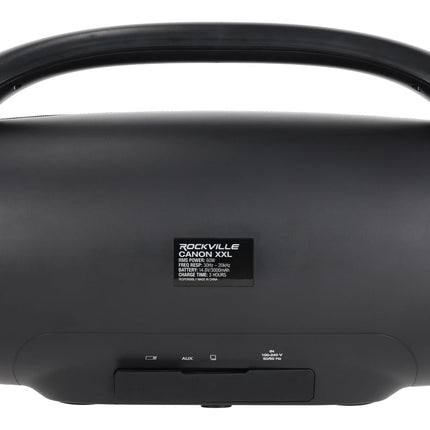 Rockville Canon-XXL Portable Bluetooth Speaker Subwoofer 60W TWS 24H Battery Waterproof EQ SD/USB AUX Perfect for Party Outdoor Use