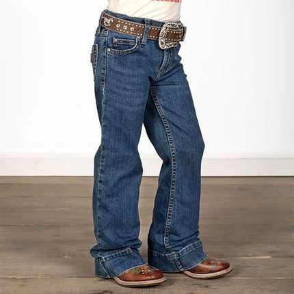 Wrangler Girls' Retro Trouser Jean, Darci, 10 Slim