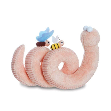 AURORA, 61431, Superworm, Soft Toy, Peach, klein