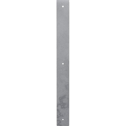 Ekena Millwork BKTM02X20X20HAHLB Steel Bracket Hamilton, 2"W x 20"D x 20"H, Hammered Light Blue