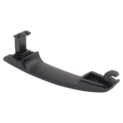 TRQ Front Left Exterior Door Handle Black Drivers Side