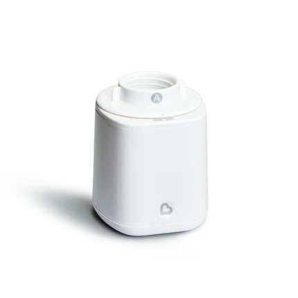 Calentador de biberones Munchkin Simple Touch con pantalla digital de temperatura - Sistema de calentamiento seguro y fácil hasta 37°C, compatible con la mayoría de las marcas de biberones