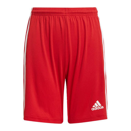 adidas boys Squad 21 Shorts Team Power Red/White X-Small