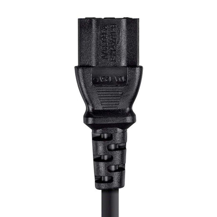 Monoprice 10ft 14AWG Power Extension Cord W/ 3 Conductor PC/Mon, 15A (IEC-320-C14 to IEC-320-C13)