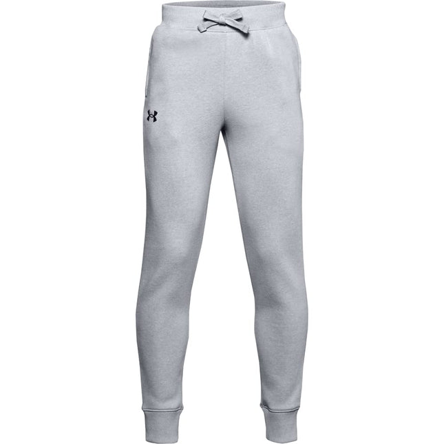 Under Armour Boys' Rival Cotton Pants, Mod Gray Li