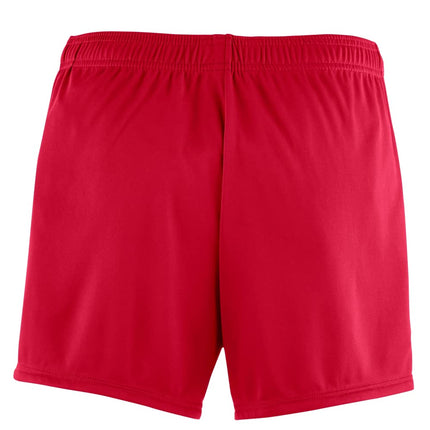 Mizuno Women's Icon 3.5in Short, Red-Charcoal-Shadow, XS