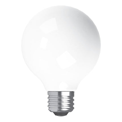 GE Lighting 43316 Relax HD LED (60-Watt Replacement), 500-Lumen G25 Bulb, Medium Base, Soft White, 3-Pack, Title 20 Compliant