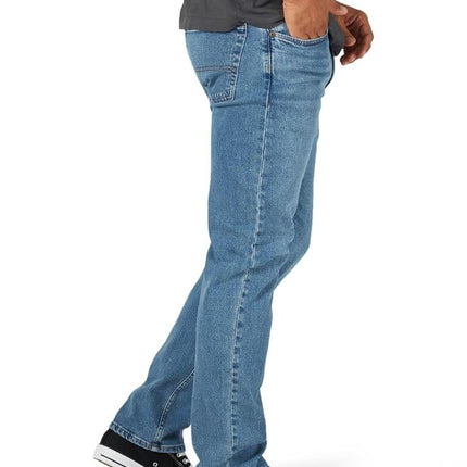 Wrangler Authentics Men's Regular Fit Comfort Flex Waist Jean, Leon, 42W x 34L