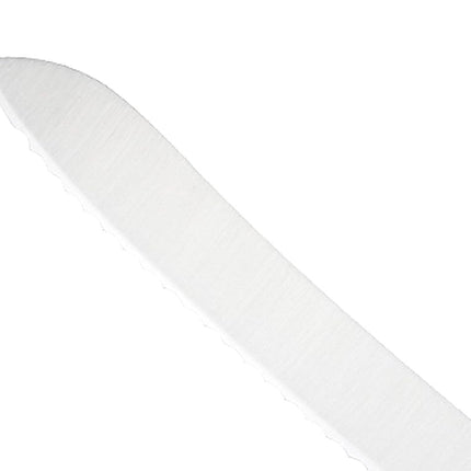 Mercer Culinary Millennia Offset Bread Knife, 9-Inch, Purple