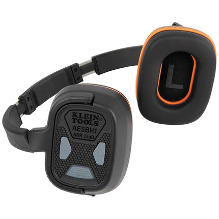 KLEIN TOOLS Bluetooth Earmuffs for Noisy Works, 70 Hours