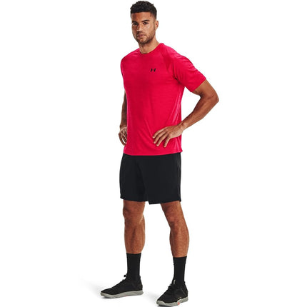 Under Armour Men's Velocity 2.0 Short Sleeve T Shirt, (600) Red / / Black, S