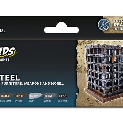 Vallejo Wizkids Premium Paint Wood and Steel 8 pie