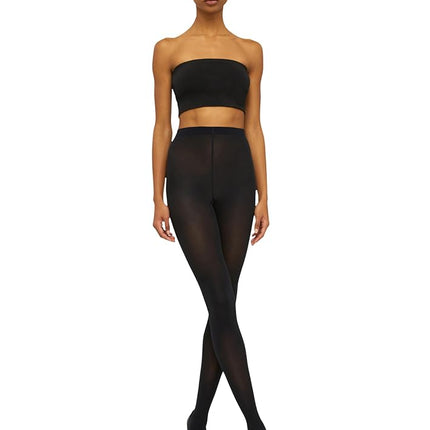 Wolford Women's Velvet de Luxe 50 Lined 50 DEN Tights, Blue (Admiral), Large (Manufacturer Size: L)