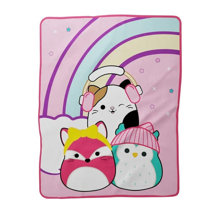 Couverture polaire ultra douce pour enfant Franco, 46 po x 60 po, Squishmallows