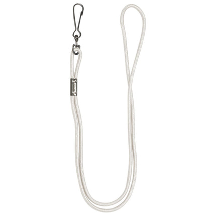 Cordones de nailon Champion Sports con clip de gancho en J, blancos - Paquete de 12 (tarjeta de venta al por menor)