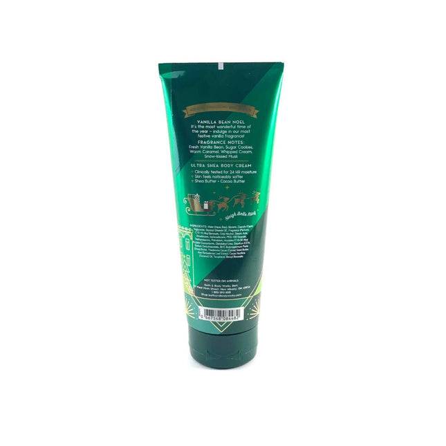 Bath & Body Works VANILLA BEAN NOEL Ultra Shea Body Cream 8 oz / 226g