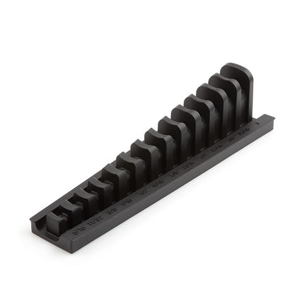 TEKTON Organisateur de clés à douille patte d'oie 13 outils, carré 3/8", Noir (5/16-1 po) | ORG26113 | Fabriqué aux États-Unis