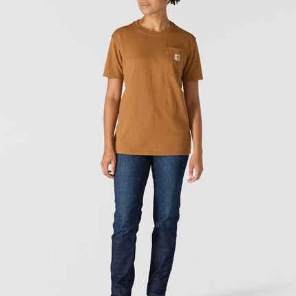 Carhartt Work Utility Men's T-Shirt, Carhartt Brown, 2X