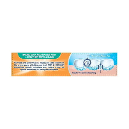 ARM & HAMMER Truly Radiant Bright & Strong Fluoride Anticavity Toothpaste Fresh Mint 4.3 oz (Packs of 4)