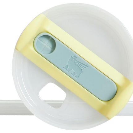 Vaso Stanley Quencher H2.0 con pajita 14 oz | Tapa giratoria de 3 posiciones | Compatible con portavasos para viajes | Taza aislada de acero inoxidable | Sin BPA | Pomelo