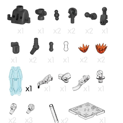 Blokees Figures - Marvel Infinity SAGA 73920 -Marvel Hero - Championclass(CC01) Iron Man MK85 EX