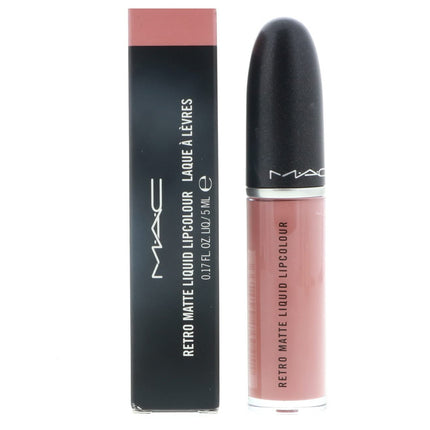 MAC RETRO MATTE LIQUID LIP COLOUR # BURNT SPICE - Creamy dirty rose