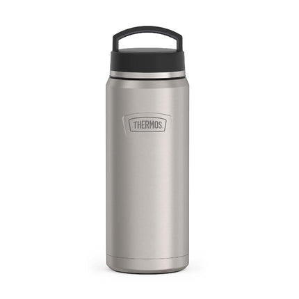 Matte Stainless -40 oz Stainless Water Bottle w/Screw Top