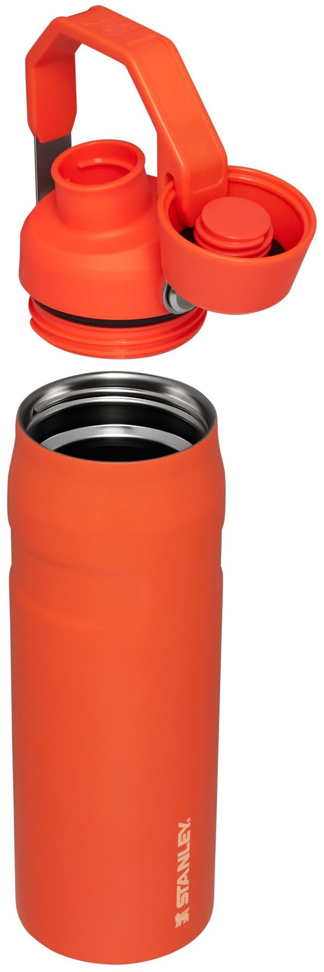 Botella Stanley IceFlow™ Fast Flow de 24oz color Tigerlily