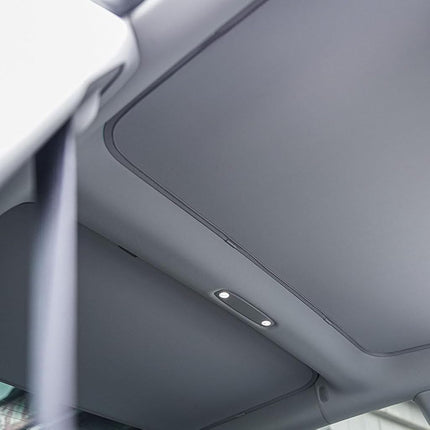 VION Tesla 2023-2017 Model 3 Roof Sunshades - Precision Fit, Color Match, Full Blackout