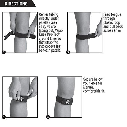 Pro-Tec Athletics Medium Knee Patellar Tendon Strap