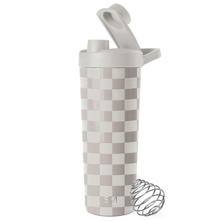 Simple Modern Stainless Steel Shaker Bottle with B