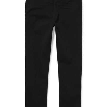 The Children's Place Girls' Little Uniform Pants, Black 43302, 6