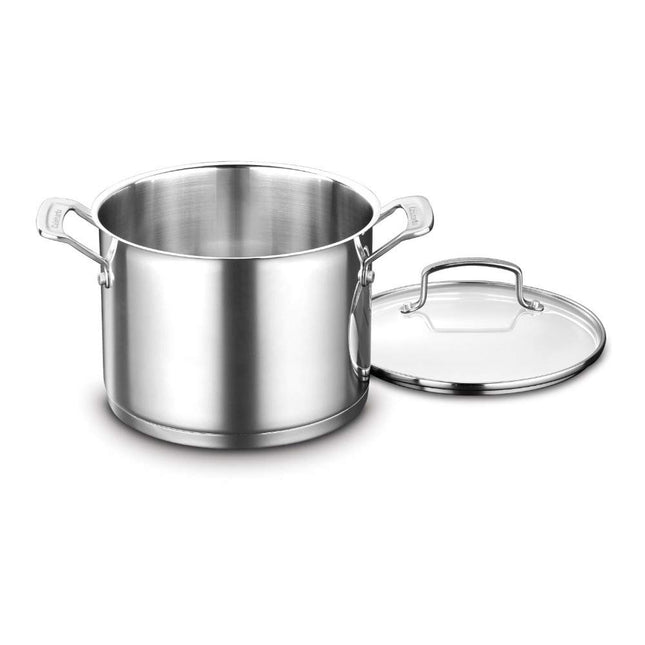 Cuisinart 6-Quart. Stockpot w/Cover, Stainless Ste