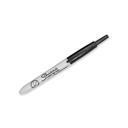 Rotuladores permanentes Sharpie retráctiles, punta ultra fina, negros, paquete de 12 unidades