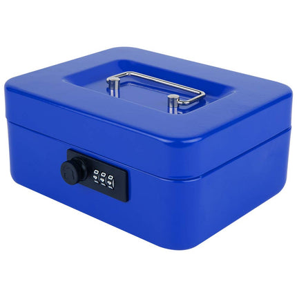 KYODOLED Cash Box with Combination Lock,Safe Metal