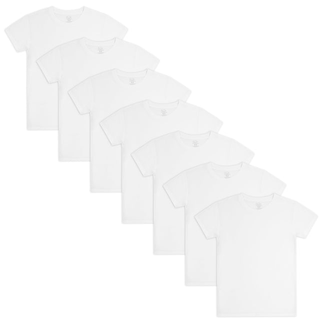 Fruit of the Loom Big Boys' Cotton Crew Tee Shirt 