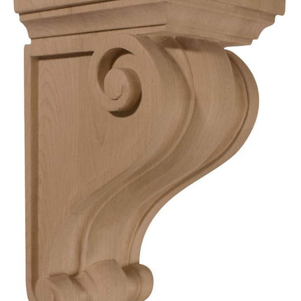 Ekena CORW06X07X13DEMA 6-Inch Width x 7-Inch Depth x 13 1/4-Inch Height Devon Traditional Wood Corbel - Maple