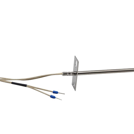 RTD Temperature Sensor, Not Include PTG, Replacement for Traeger Digital Thermostat Wood Pellet Grills Grill Oven Probe Replacement Part, 7.08in Internal Grill Sensor Probe, 47.2in Heat Woven Wires