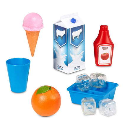 Little Tikes First Fridge - Interactive and Realistic Refrigerator - With Light and Sounds - Pretend Play Appliance for Kids