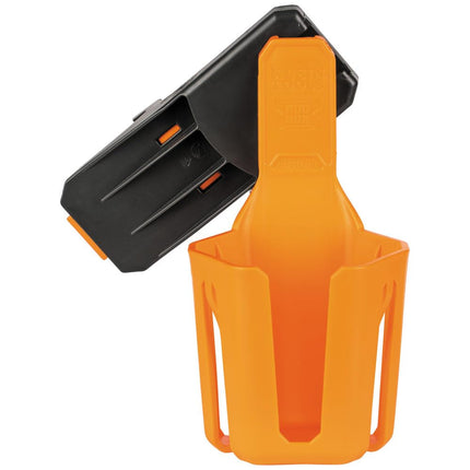 Klein Tools 54817MB MODbox Cup Holder, Modular Tool Storage System Side Mounting Accessory, Easy One-Handed Attachment, Anti-Spill