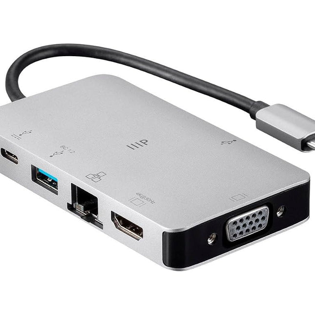 Monoprice 134184 USB-C to HDMI | (4k/60hz), Aluminum Alloy Shell, Nickel Plated Connector Adaptor - Consul Series