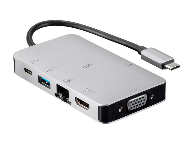 Monoprice 134184 USB-C to HDMI | (4k/60hz), Aluminum Alloy Shell, Nickel Plated Connector Adaptor - Consul Series