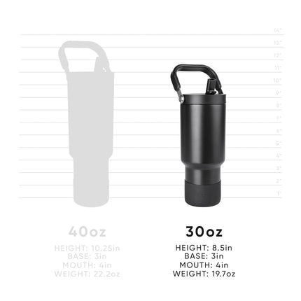 Simple Modern Trek Pivot | 30oz Flip Straw Tumbler with Handle | Water Bottle & Boot | Interchangeable Straw & Chug Lids | Insulated Stainless Steel Jug | Gym Sports Outdoors | Kelly Green